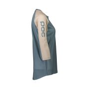 Tricou ciclism MTB POC MTB Pure 3/4 Jersey W - Calcite Blue/Light Sandstone Beige