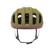 Cască ciclism șosea POC Amidal - Olivine Green Matt/Thulite Pink Matt