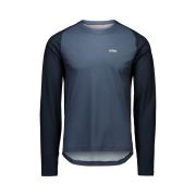 Tricou ciclism MTB POC Motion Air L/S Jersey - Apatite Navy