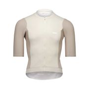 Tricou ciclism șosea POC Cadence Jersey - Okenite Off-White