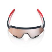 Ochelari ciclism 100% Slendale - Gloss Carbon Fiber / HiPER Crimson-Silver Lens