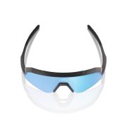 Ochelari ciclism 100% Slendale XS - Matte Black / HiPER Blue Multilayer Mirror