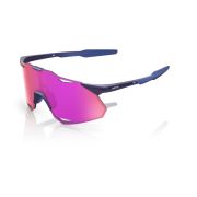 Ochelari ciclism 100% Hypercraft XS - Satin Storm Metallic / Purple Multilayer Mirror