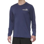 Tricou ciclism 100% Airmatic Long Sleeve Jersey (2025) - Indigo