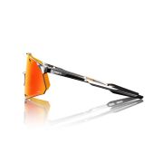 Ochelari ciclism 100% Hypercraft - Black Chrome / HiPER Red Mirror