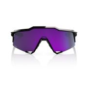 Ochelari ciclism 100% Speedcraft - Polished Black / HiPER Polarized Lavender Mirror
