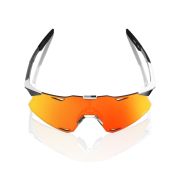 Ochelari ciclism 100% Hypercraft - Black Chrome / HiPER Red Mirror