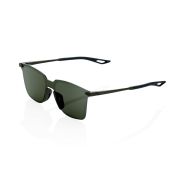 Ochelari de soare 100% Legere Square - Soft Tact Army Green / Grey Green Lens