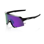 Ochelari ciclism 100% S3 - Polished Black / HiPER Polarized Lavender Mirror