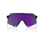 Ochelari ciclism 100% S3 - Polished Black / HiPER Polarized Lavender Mirror