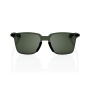 Ochelari de soare 100% Legere Square - Soft Tact Army Green / Grey Green Lens