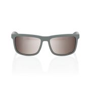 Ochelari de soare 100% Blake - Soft Tact Cool Grey / HiPER Crimson Silver Mirror Lens