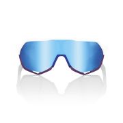 Ochelari ciclism 100% S2 - Total Energies Team Matte White / Metallic Blue / HiPER Blue Multilayer Mirror Lens