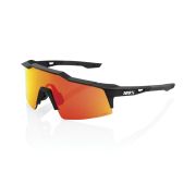 Ochelari ciclism 100% Speedcraft SL - Soft Tact Black / HiPER Red Multilayer Mirror Lens