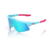 Ochelari ciclism 100% Speedcraft XS LE Tatis 4 - Blue / Blue Topaz Mirror Lens