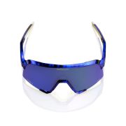 Ochelari ciclism 100% S3 RBH - Gloss Blue Holographic / HiPER Royal Blue Mirror Lens