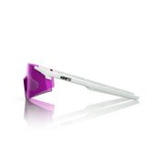 Ochelari ciclism 100% A2 Aspire - Matte White / HiPER Pink Lavender Lens