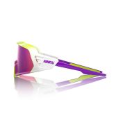 Ochelari ciclism 100% Korbin X - Flo Yellow Fade / Purple Mirror Lens