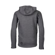 Hanorac merino copii POC Merino Zip Hood - Sylvanite Grey Melange