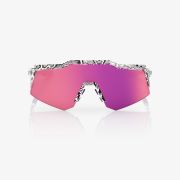 Ochelari ciclism 100% Speedcraft XS LE Elly 3 - Gloss White / HiPER Dark Purple Mirror Lens