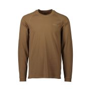 Bluză schi POC Poise Crew Neck - Jasper Brown