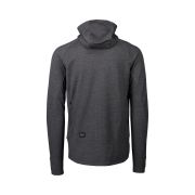 Hanorac merino POC Merino Zip Hood - Sylvanite Grey Melange