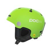 Cască schi copii POC Auric Cut MIPS - Fluorescent Yellow/Green