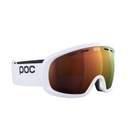 Ochelari schi POC Fovea Mid - Hydrogen White/Partly Sunny Orange