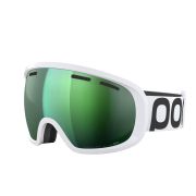 Ochelari schi POC Fovea - Hydrogen White/Partly Sunny Green