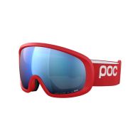 Ochelari schi POC Fovea Mid - Prismane Red/Partly Sunny Blue
