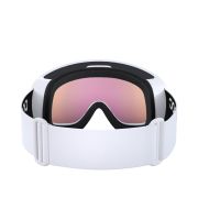 Ochelari schi POC Fovea Mid - Hydrogen White/Partly Sunny Orange