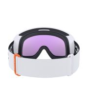 Ochelari schi POC Fovea Mid Race - Hydrogen White/Uranium Black/Partly Sunny Blue