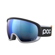Ochelari schi POC Fovea Race - Uranium Black/Argentite Silver/Partly Sunny Blue