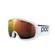 Ochelari schi POC Fovea Mid - Hydrogen White/Partly Sunny Orange
