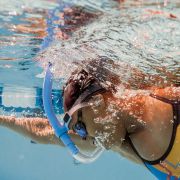 Finis Snorkel Glide adulti albastru