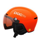 Vizieră cască schi copii POC Obex Visor - Fluorescent Orange/Clarity POCito/Partly Sunny/Light Orange