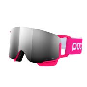 Ochelari schi copii POC Nexal - Fluorescent Pink/Partly Sunny Silver