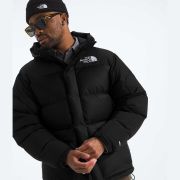 Parka de puf The North Face Himalayan pentru bărbați - negru Black | puf de gâscă 550, WindWall™