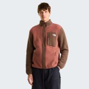 Polar The North Face Yumiori Full Zip pentru bărbați - maro Copper Silt | Smokey Brown | fleece 100% poliester reciclat