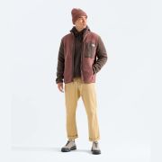 Polar The North Face Yumiori Full Zip pentru bărbați - maro Copper Silt | Smokey Brown | fleece 100% poliester reciclat