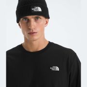 Tricou The North Face Evolution Simple Dome Regular pentru bărbați - negru Black | poliester reciclat
