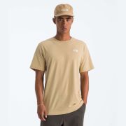 Tricou The North Face Evolution Simple Dome Regular pentru bărbați - bej Khaki Stone | poliester reciclat