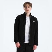 Bluză polar The North Face Glacier pentru bărbați - negru Black | poliester 100% reciclat