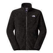 Bluză polar The North Face Glacier pentru bărbați - negru Black | poliester 100% reciclat