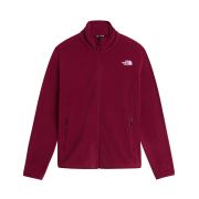 Bluză polar The North Face Glacier pentru damă - bordo Burgundy Crush | poliester 100% reciclat