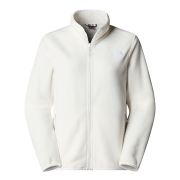 Bluză polar The North Face Glacier pentru damă - alb White Dune | poliester 100% reciclat