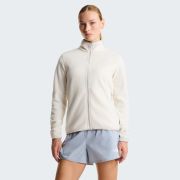Bluză polar The North Face Glacier pentru damă - alb White Dune | poliester 100% reciclat