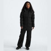 Parka de puf The North Face Hydrenalite City Down pentru damă - negru Black | 95% conținut reciclat