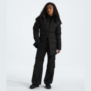 Parka de puf The North Face Hydrenalite City Down pentru damă - negru Black | 95% conținut reciclat