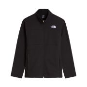 Bluză polar The North Face Gordon Lyons Full Zip pentru bărbați - negru Black Heather | poliester 100% reciclat